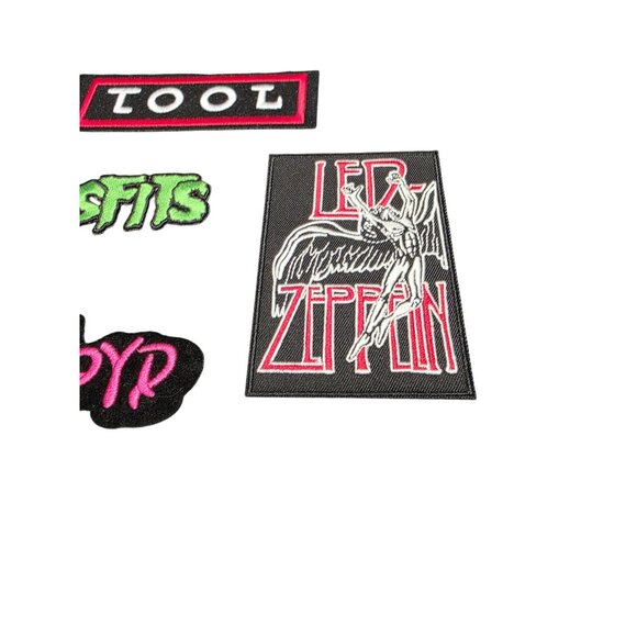 Pink Floyd, Led Zeppelin, Misfits & Tool  Iron on Patch - Picture 5 of 9
